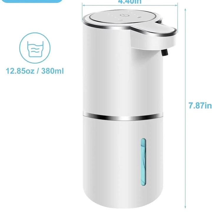 NEW Automatic Soap Dispenser Touchless Foaming Soap Dispenser 380ml USB Rechargeable Electric 4 Level Adjustable For Home