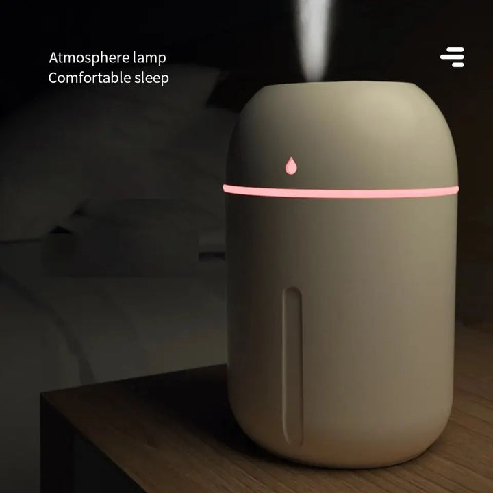 Mini USB Portable Cool Mist Air Humidifier Essential Oil Aroma Diffuser